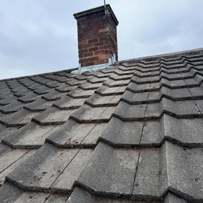 Gutter replacement and roof maintenance work in the North West