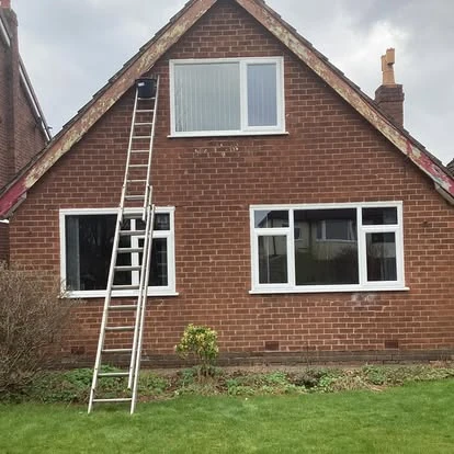 Flat roof replacement project using modern waterproofing system in Warrington