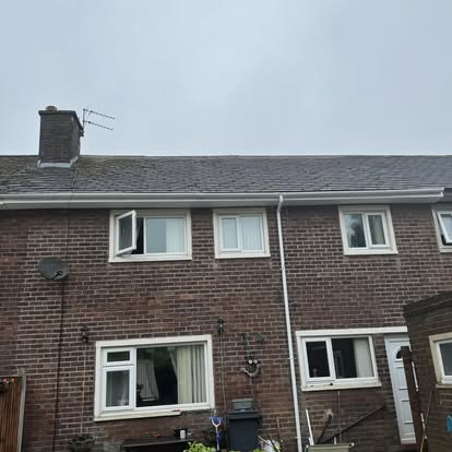 Chimney repair and repointing work completed on residential property in the North West